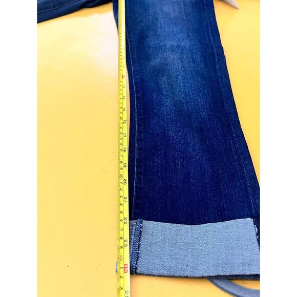 Liverpool Los Angeles Dark Wash Denim Jean Ankle Cuff Size 2/26 - Picture 10 of 11